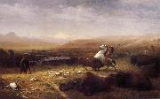 Albert Bierstadt Last of the Buffalo oil painting artist